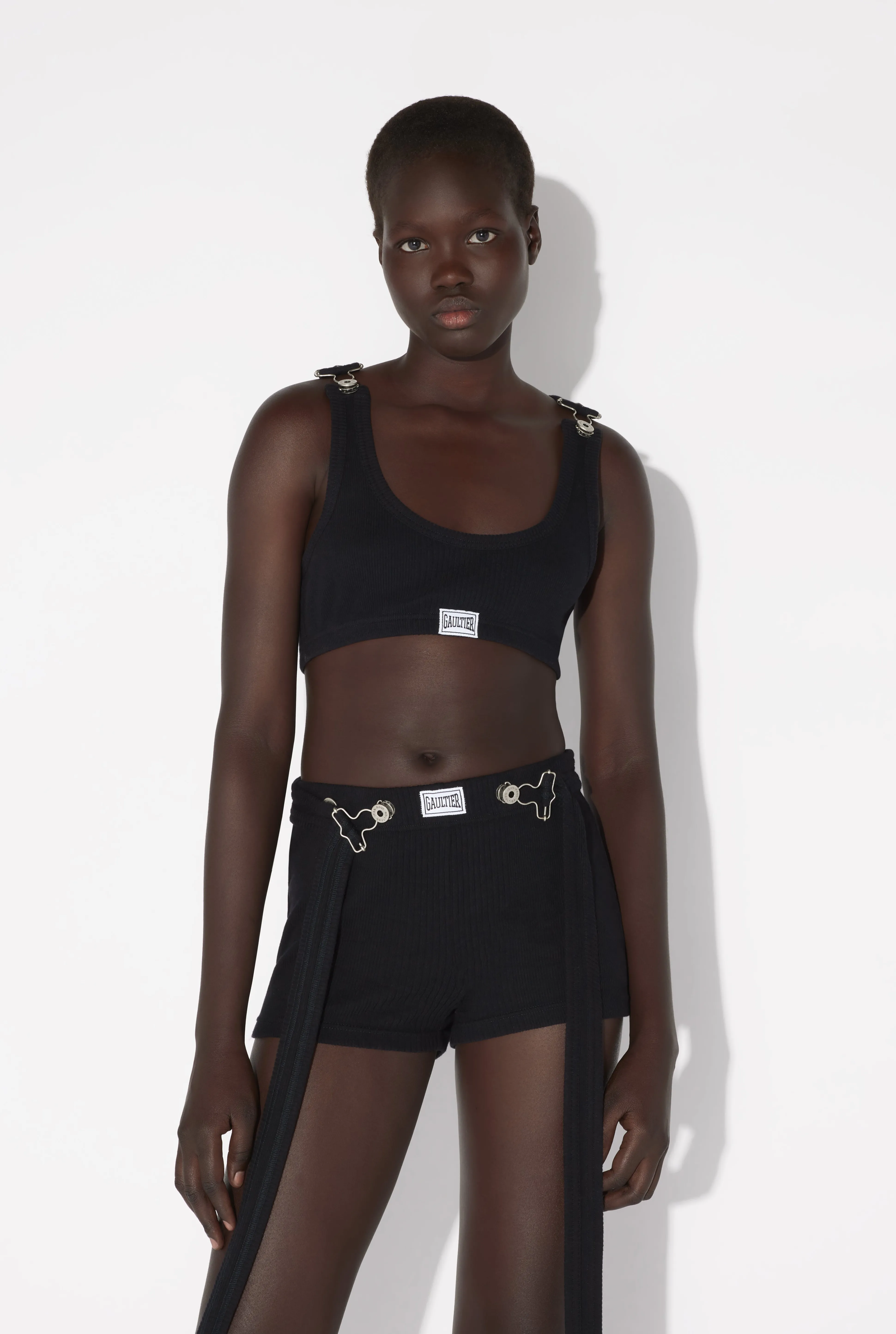 Jean Paul Gaultier The Cropped Patch Tank Top> Tops | Spring 25