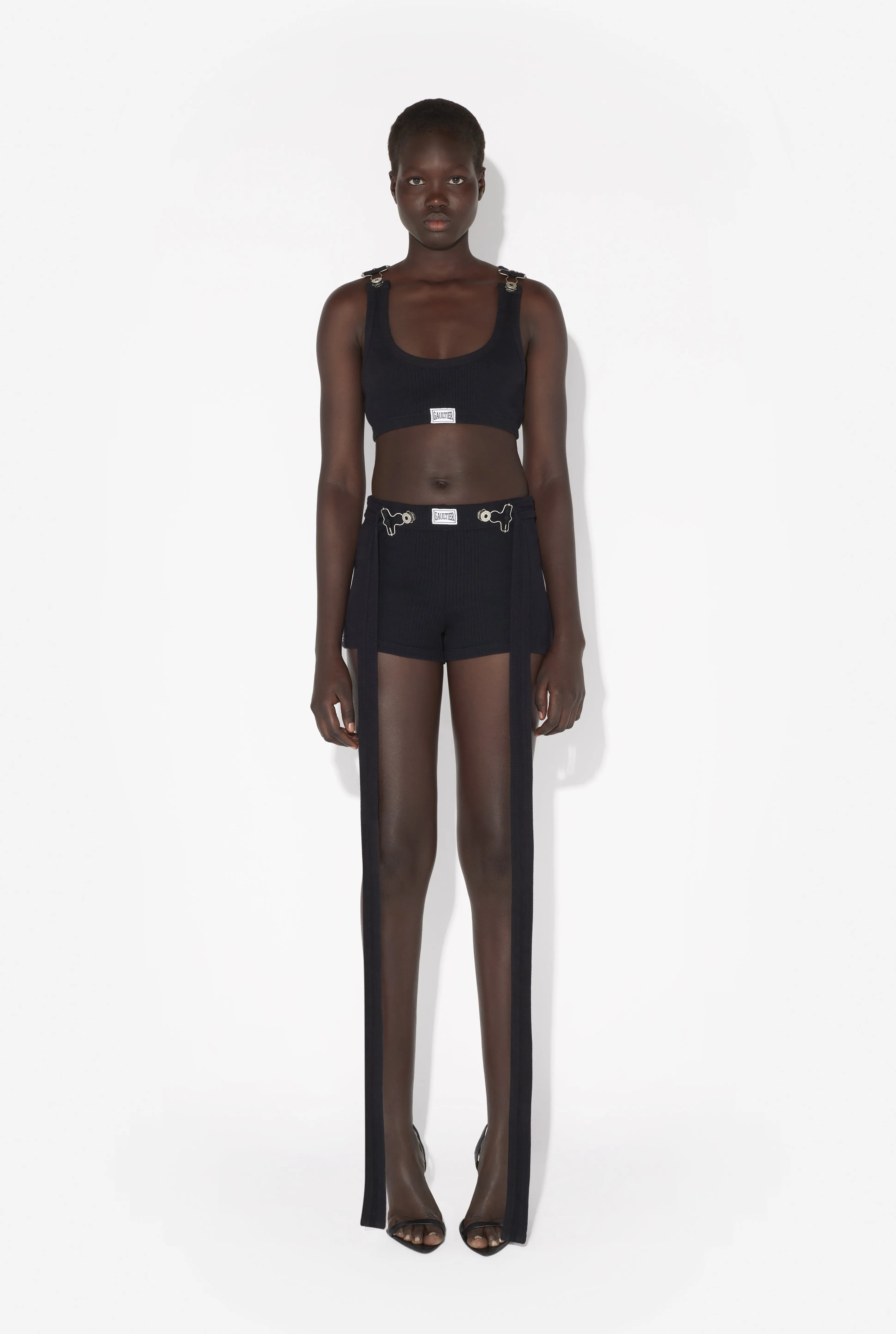 Jean Paul Gaultier The Cropped Patch Tank Top> Tops | Spring 25