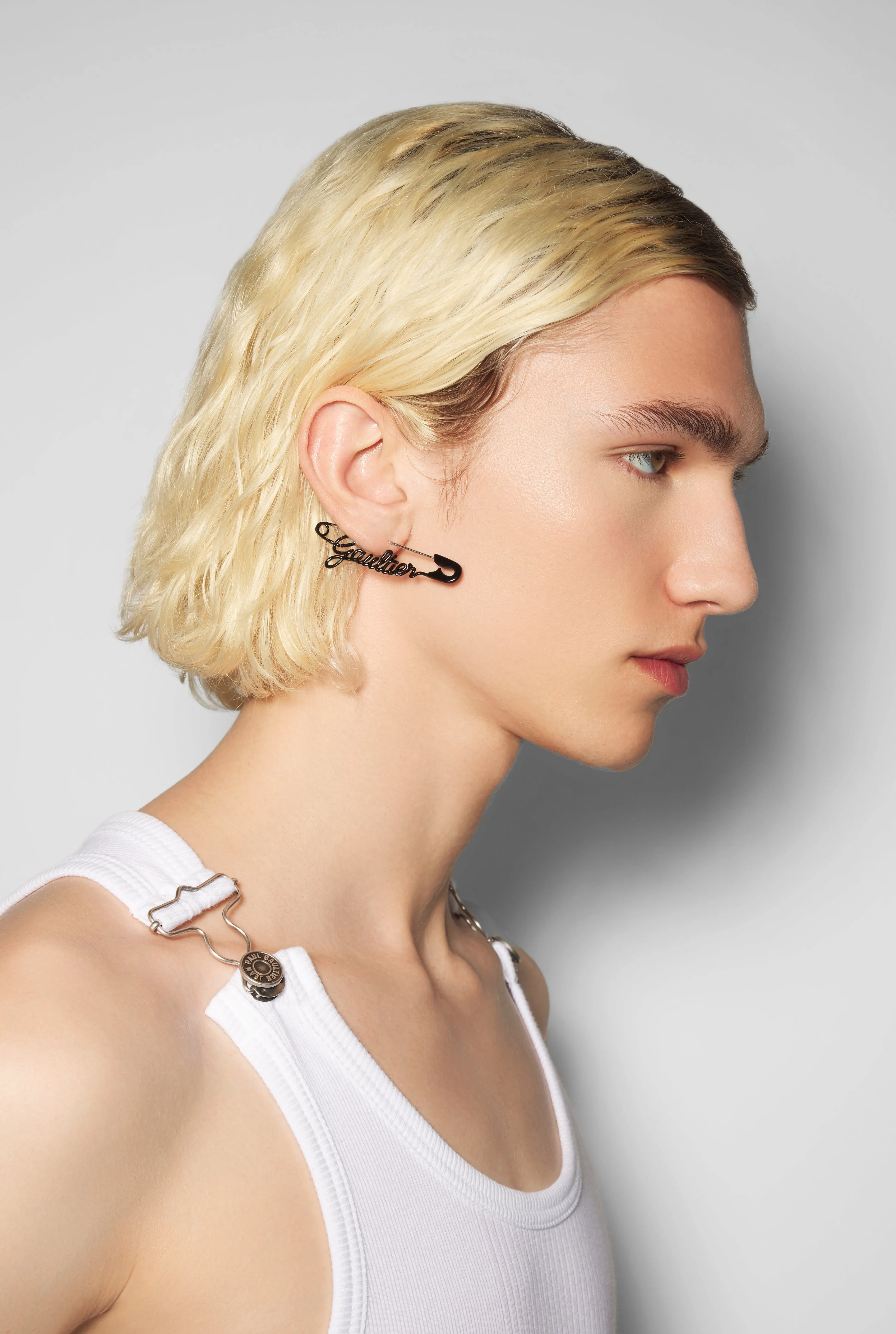 Jean Paul Gaultier The Gaultier Safety Pin Earring> Accessories