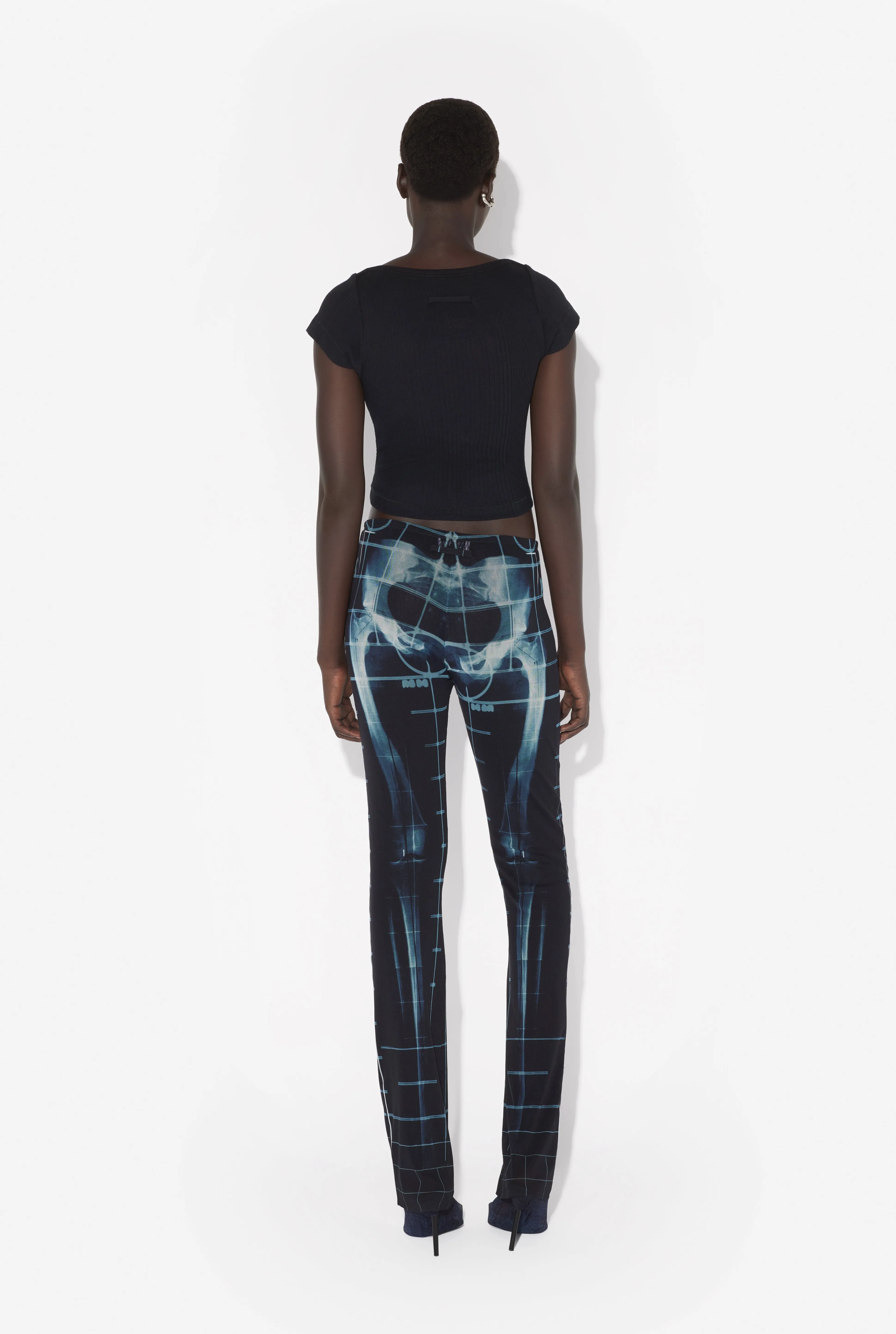 Jean Paul Gaultier The Black Squeletor Pants> Prints | Trousers