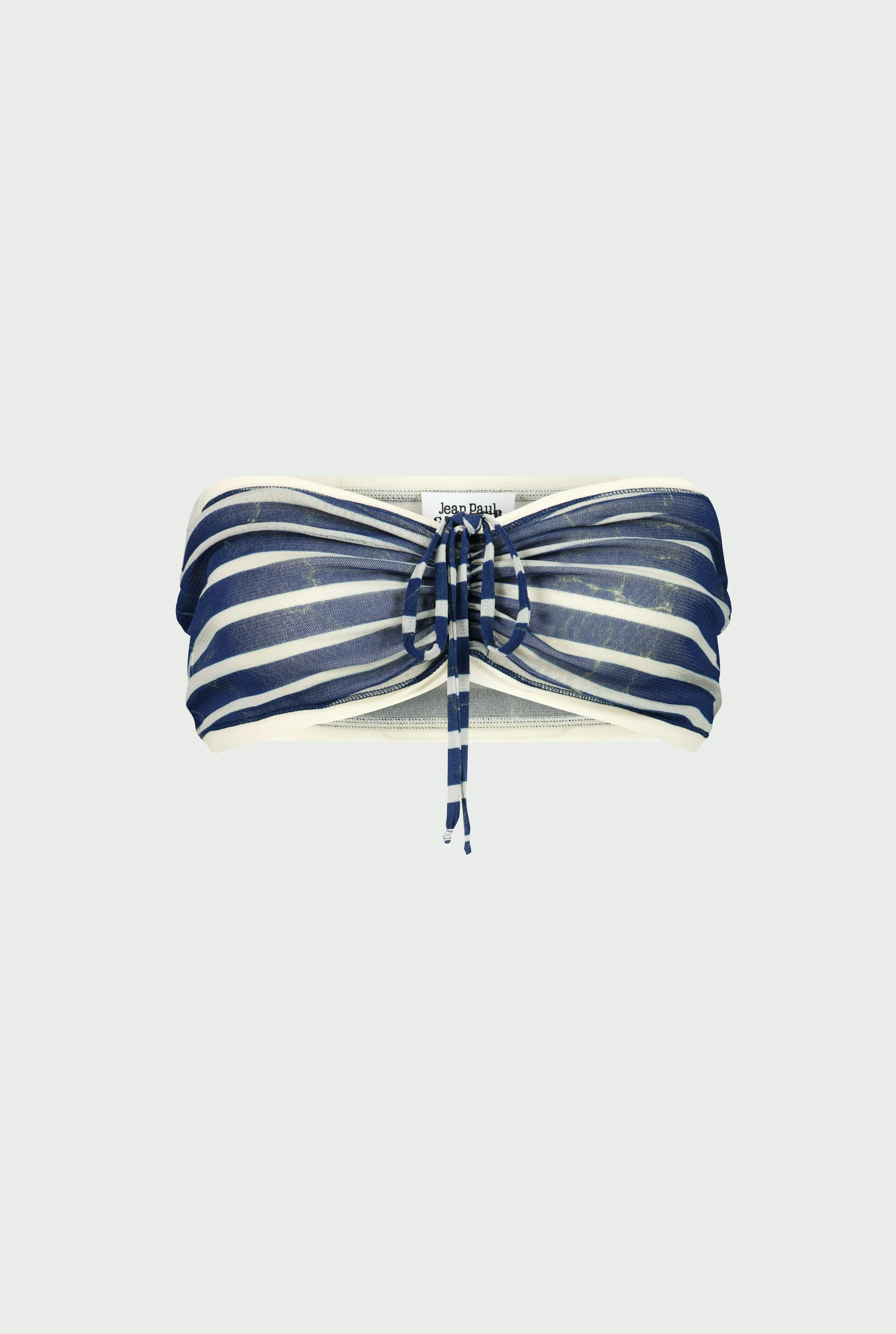 Jean Paul Gaultier The Blue “Crackling” Sailor Bandeau> Marinières