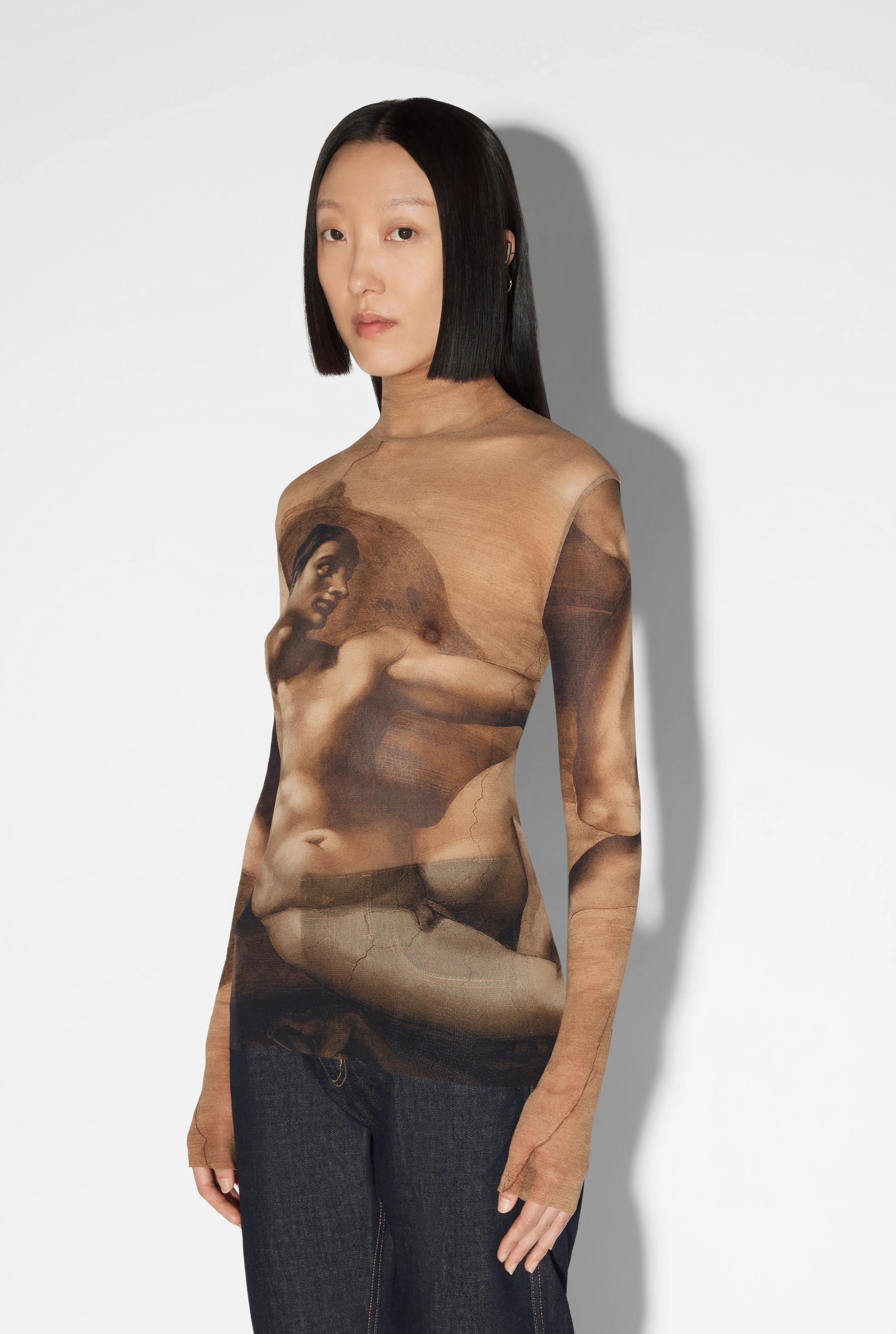 Jean Paul Gaultier The Creation of Adam Top> Iconic Prints