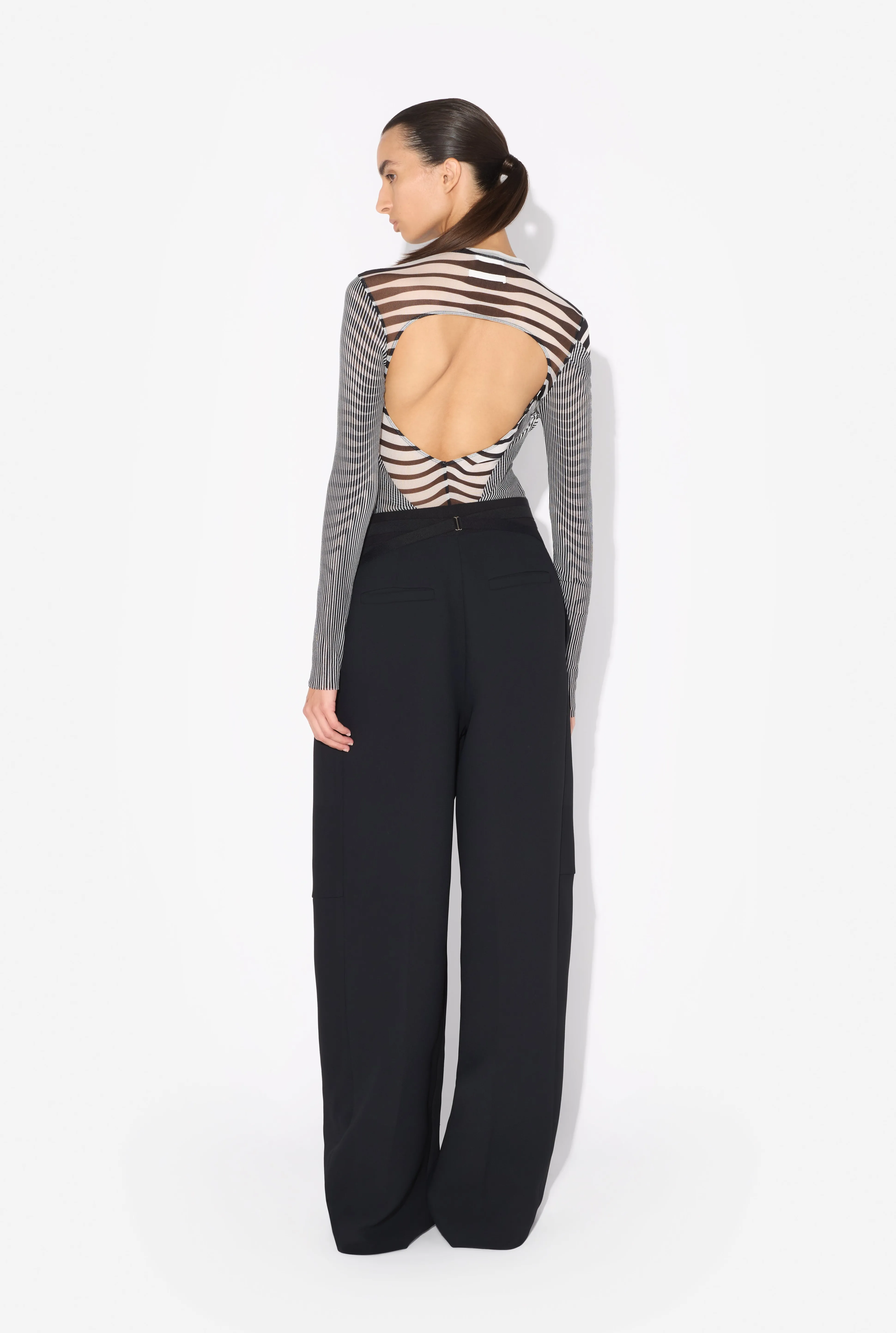 Jean Paul Gaultier The Draped Body Morphing Bodysuit> Prints | Tops