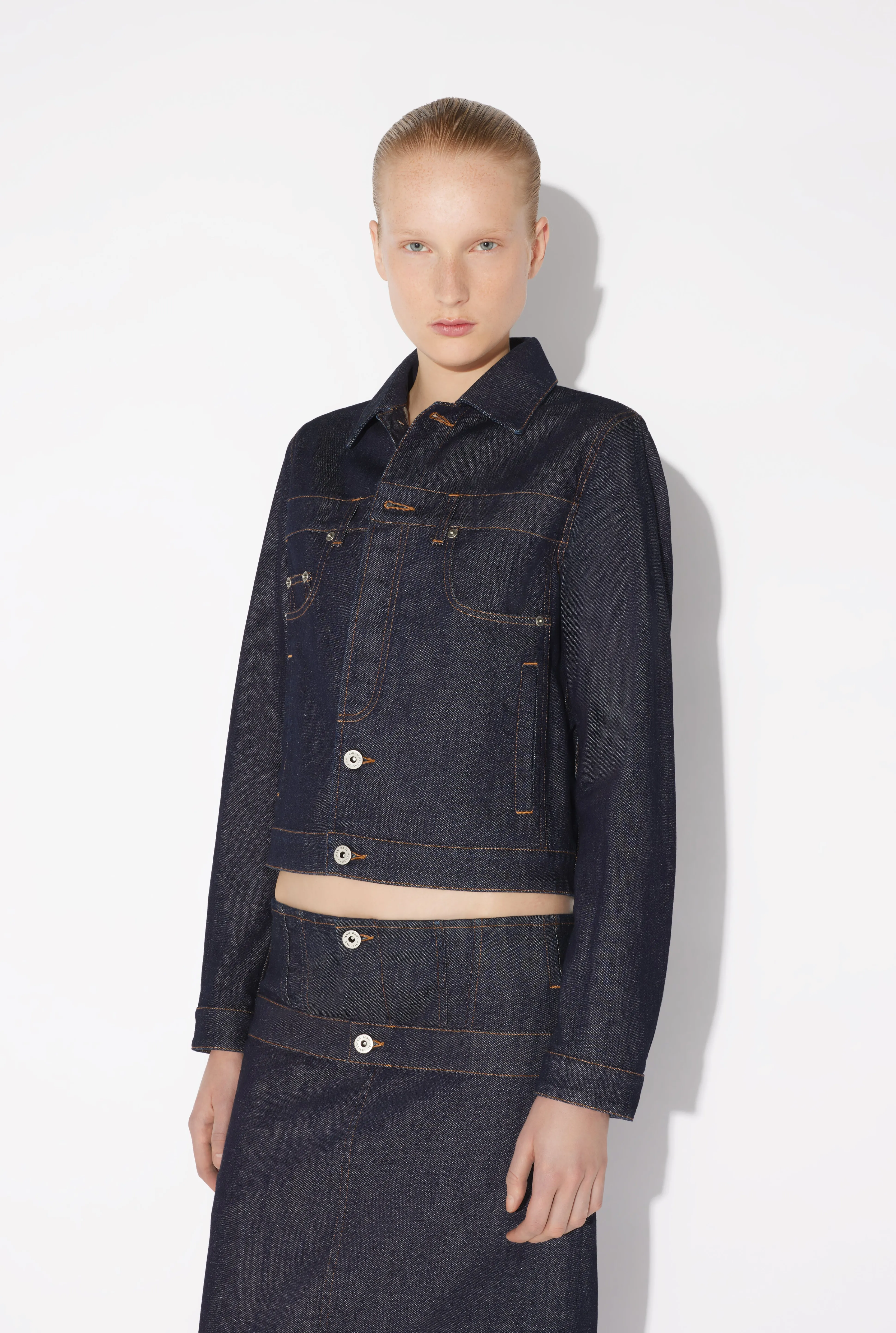 Jean Paul Gaultier The Inverted Denim Jacket> Coats And Jackets | Denim