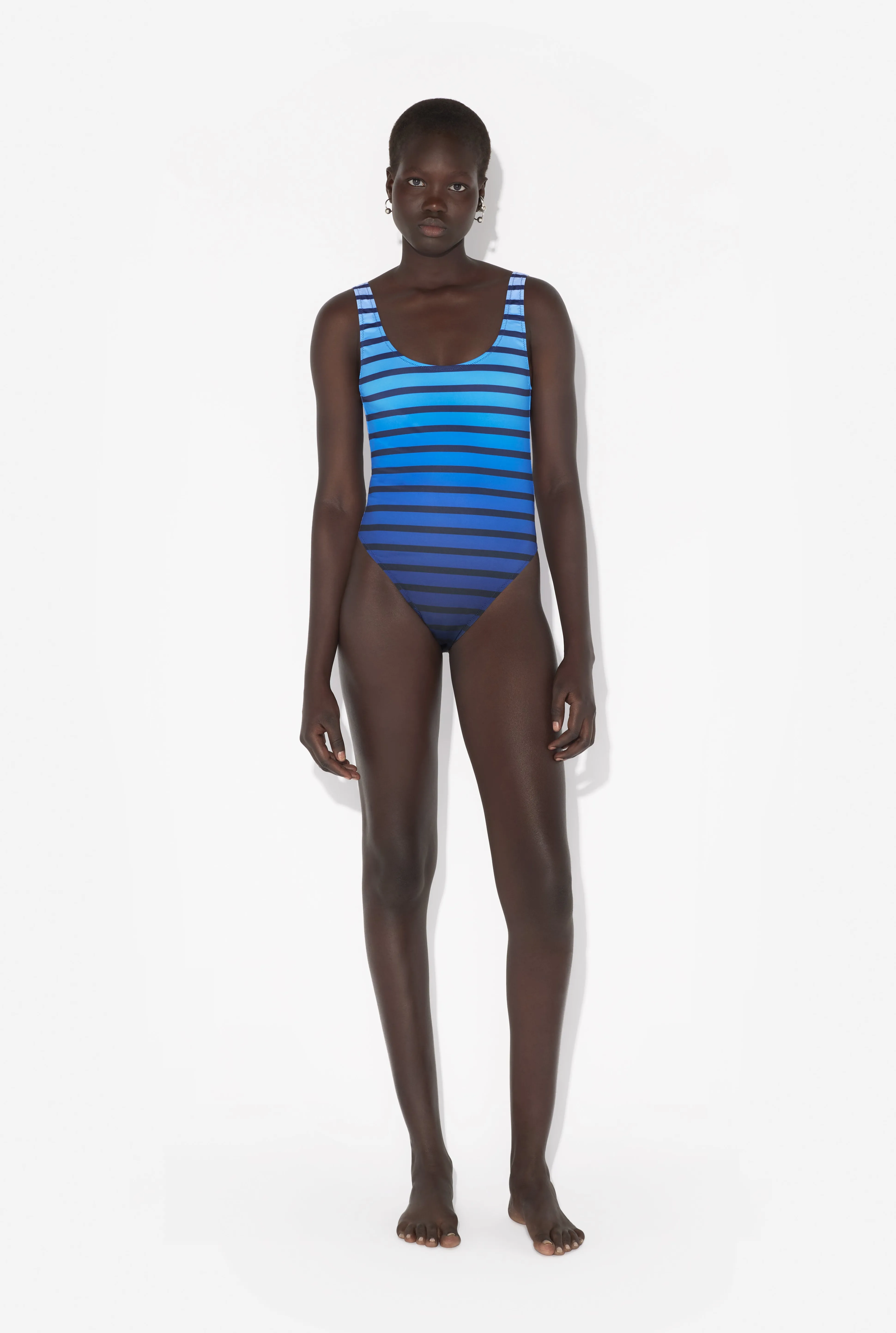 Jean Paul Gaultier The Marinière Gradient Swimsuit> Swimwear | Spring 25