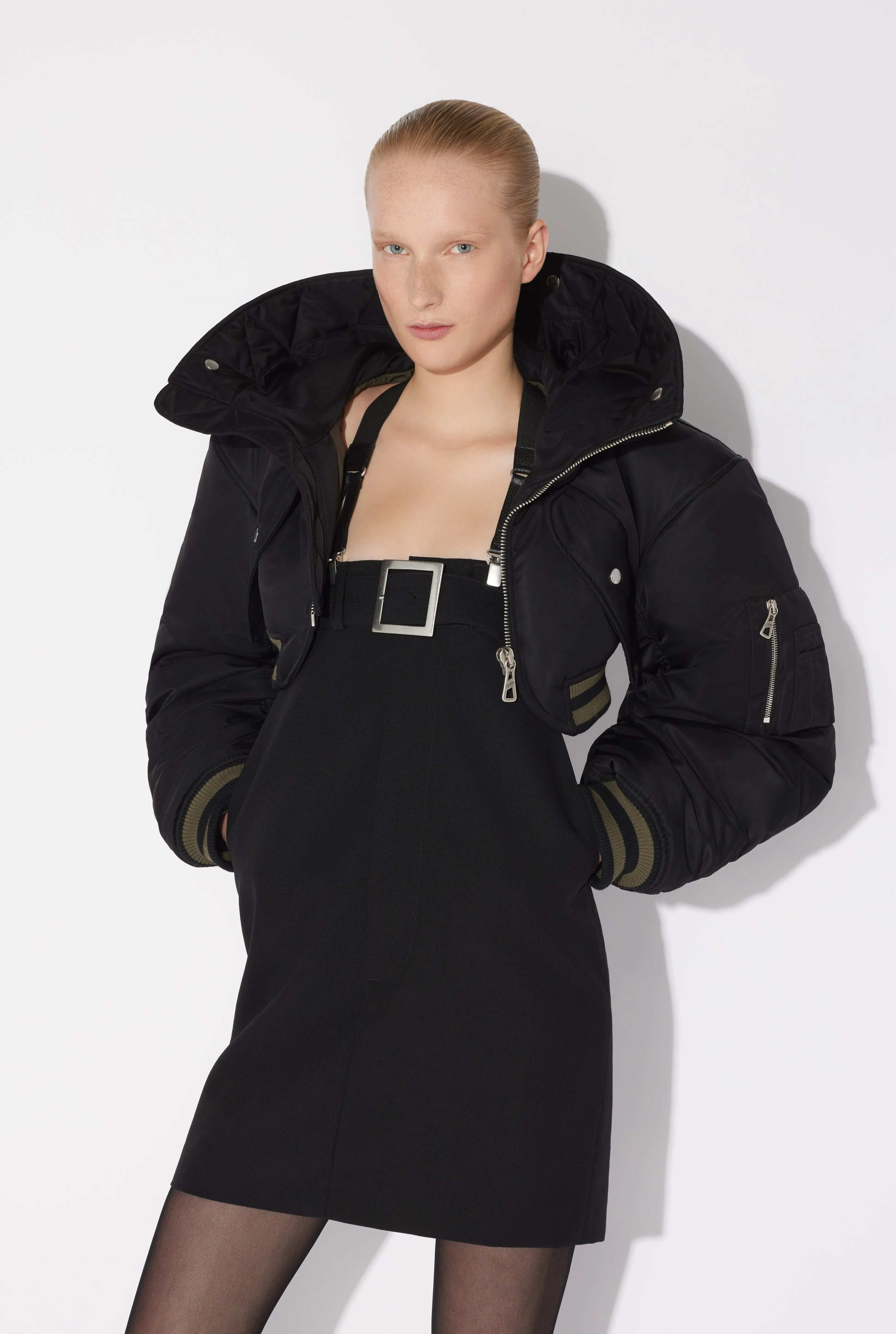 Jean Paul Gaultier The Quilted Cropped Bomber Jacket> Coats And Jackets | Spring 25