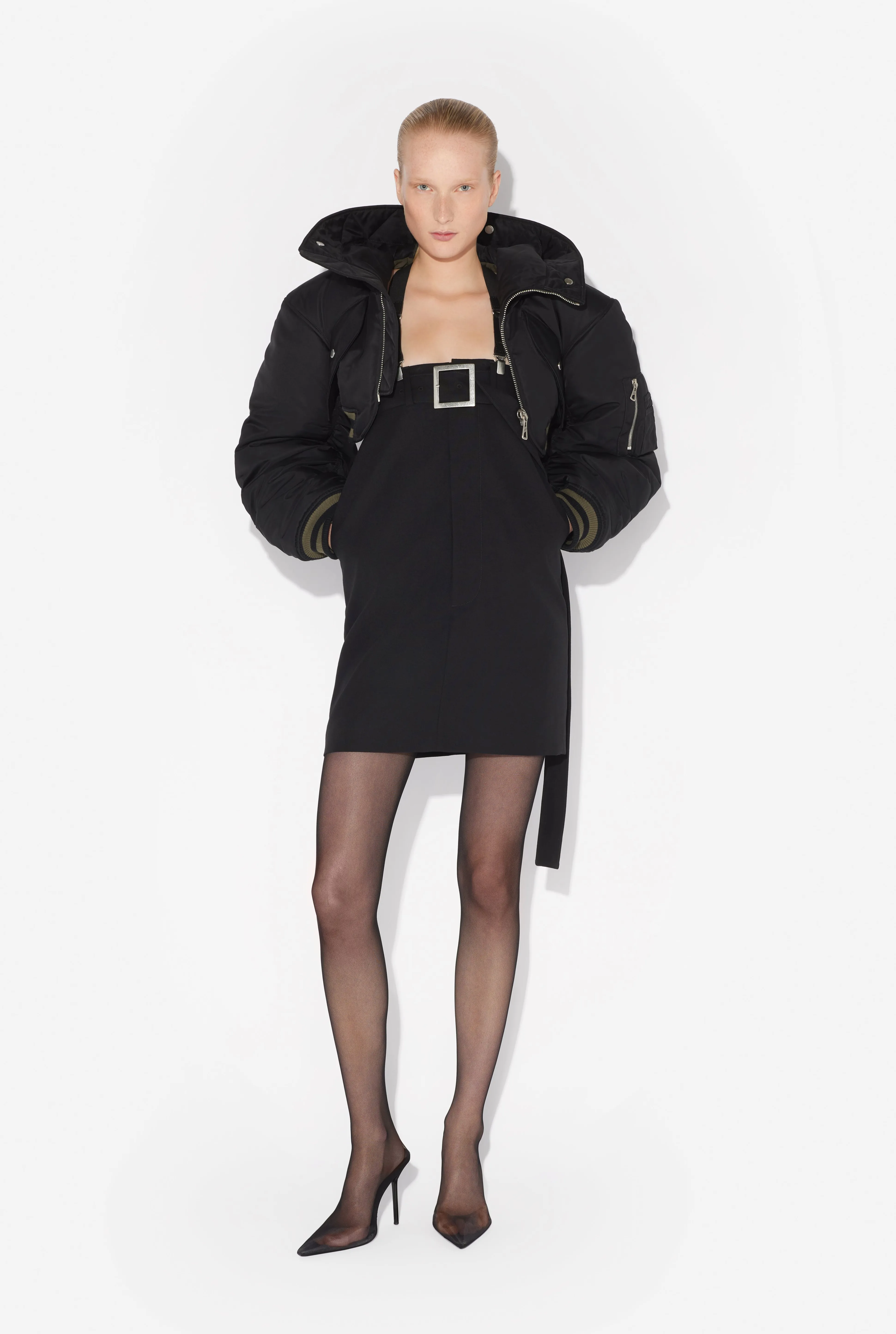 Jean Paul Gaultier The Quilted Cropped Bomber Jacket> Coats And Jackets | Spring 25