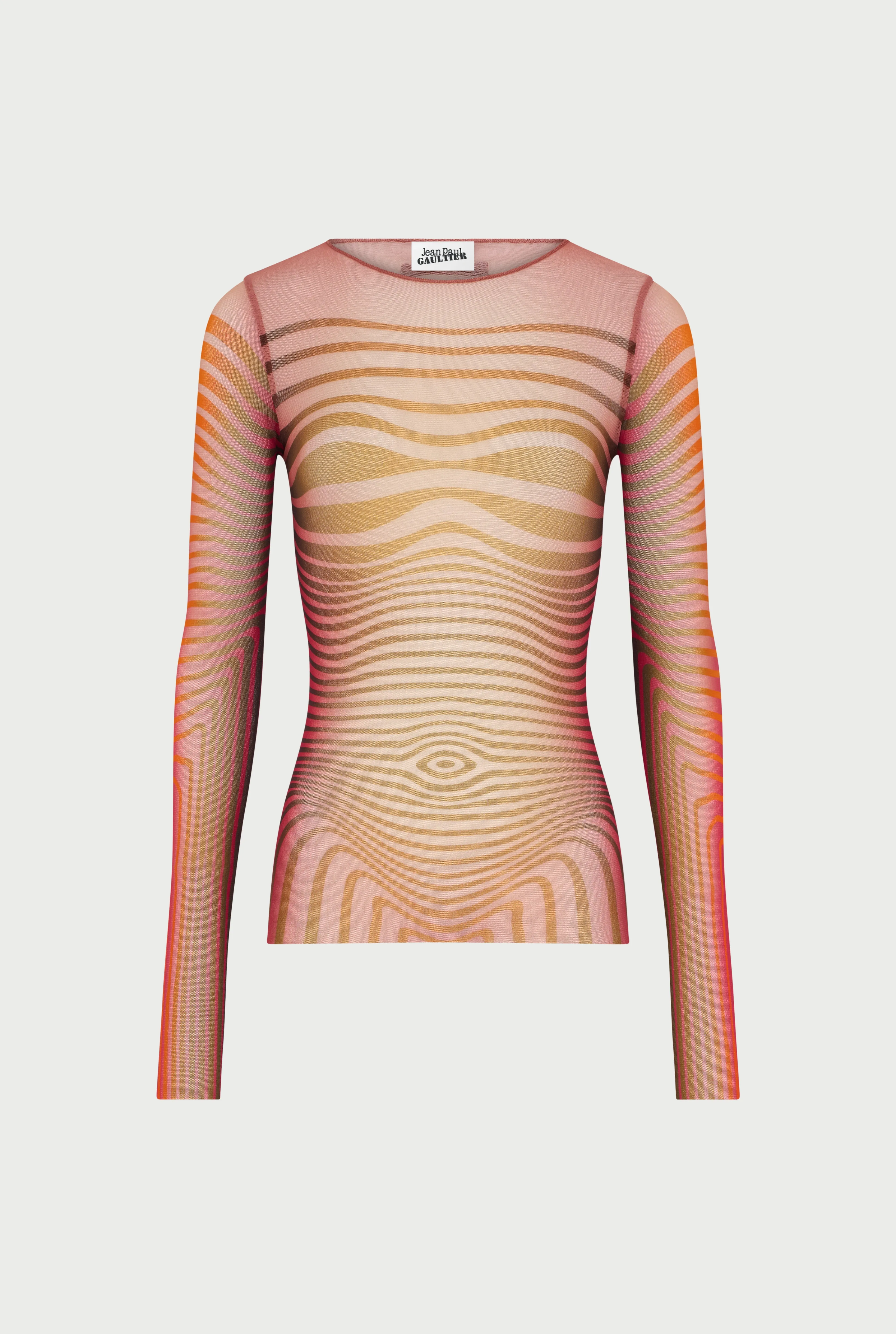 Jean Paul Gaultier The Red Body Morphing Top> Iconic Prints