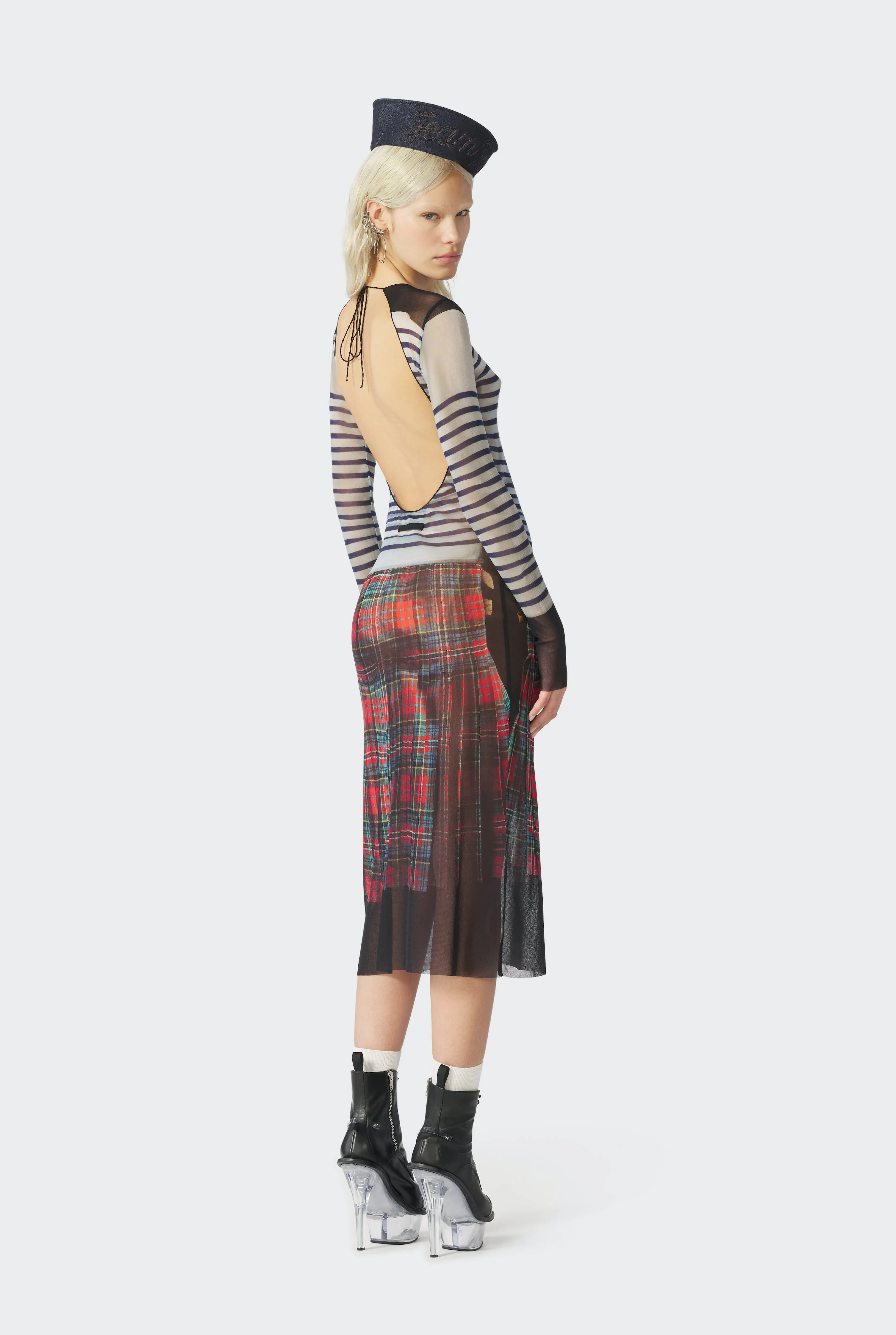 Jean Paul Gaultier The Sailor Kilt Dress> Iconic Prints