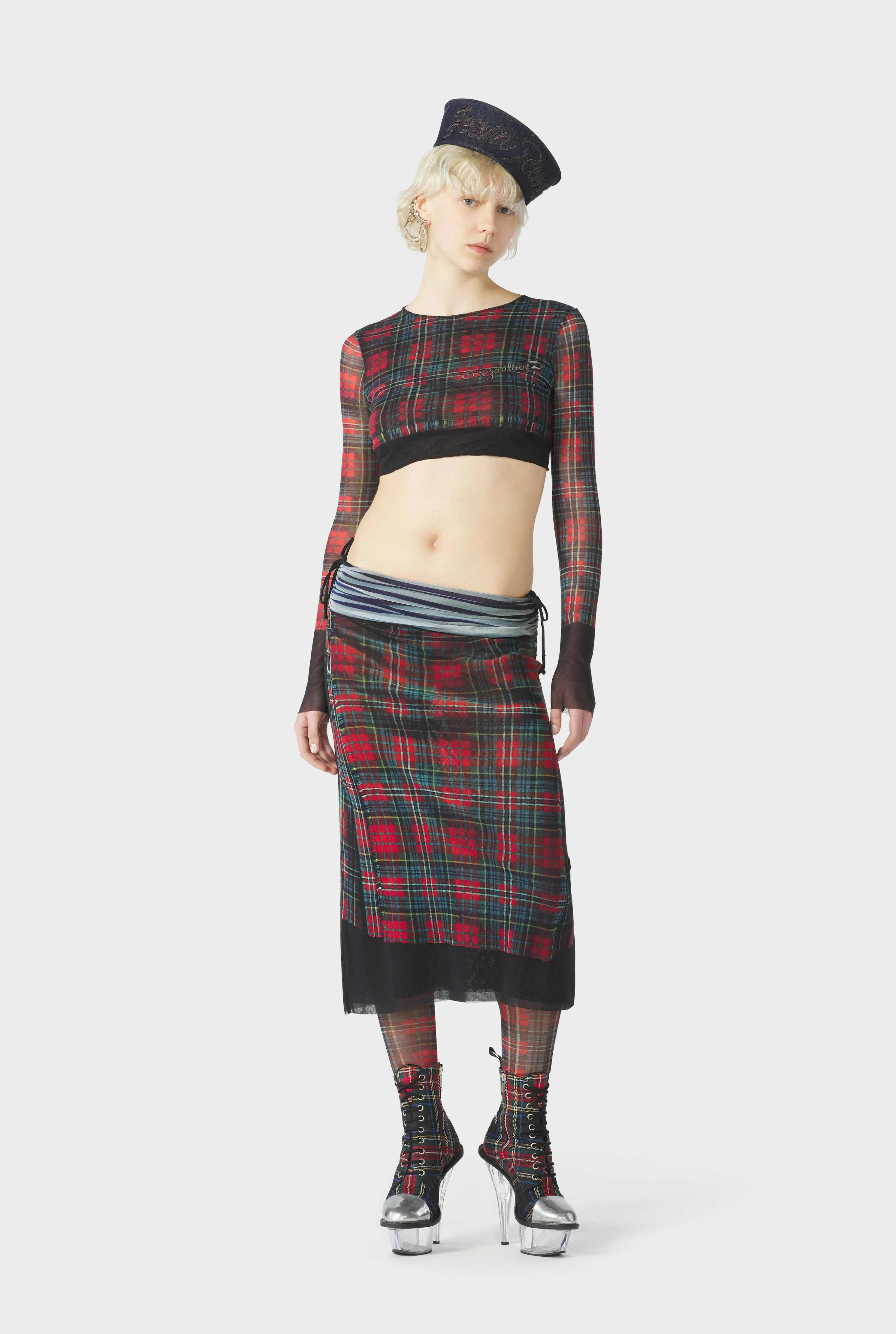 Jean Paul Gaultier The Sailor Kilt Skirt> Iconic Prints