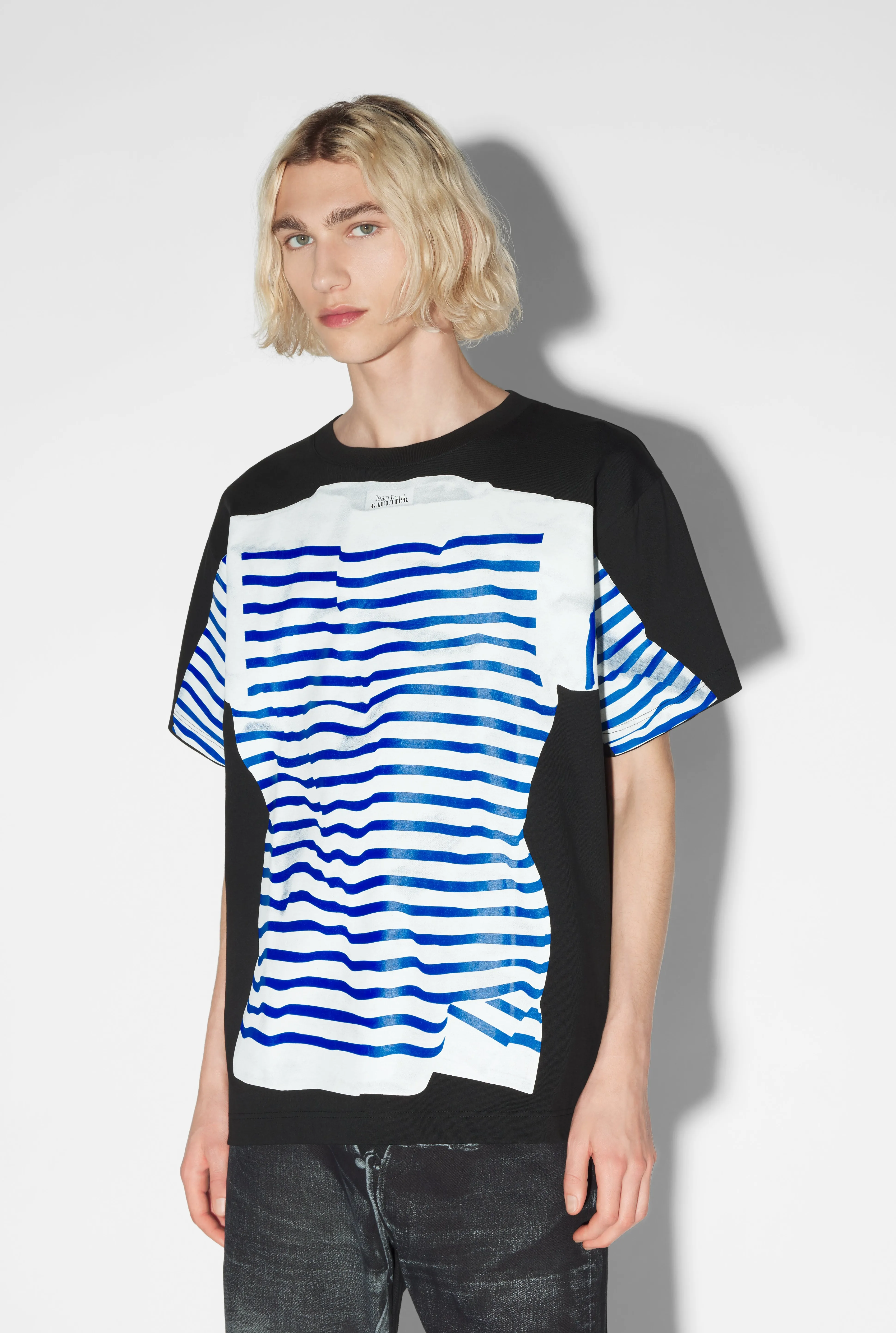 Jean Paul Gaultier The sailor trompe l'oeil T-Shirt> Marinières