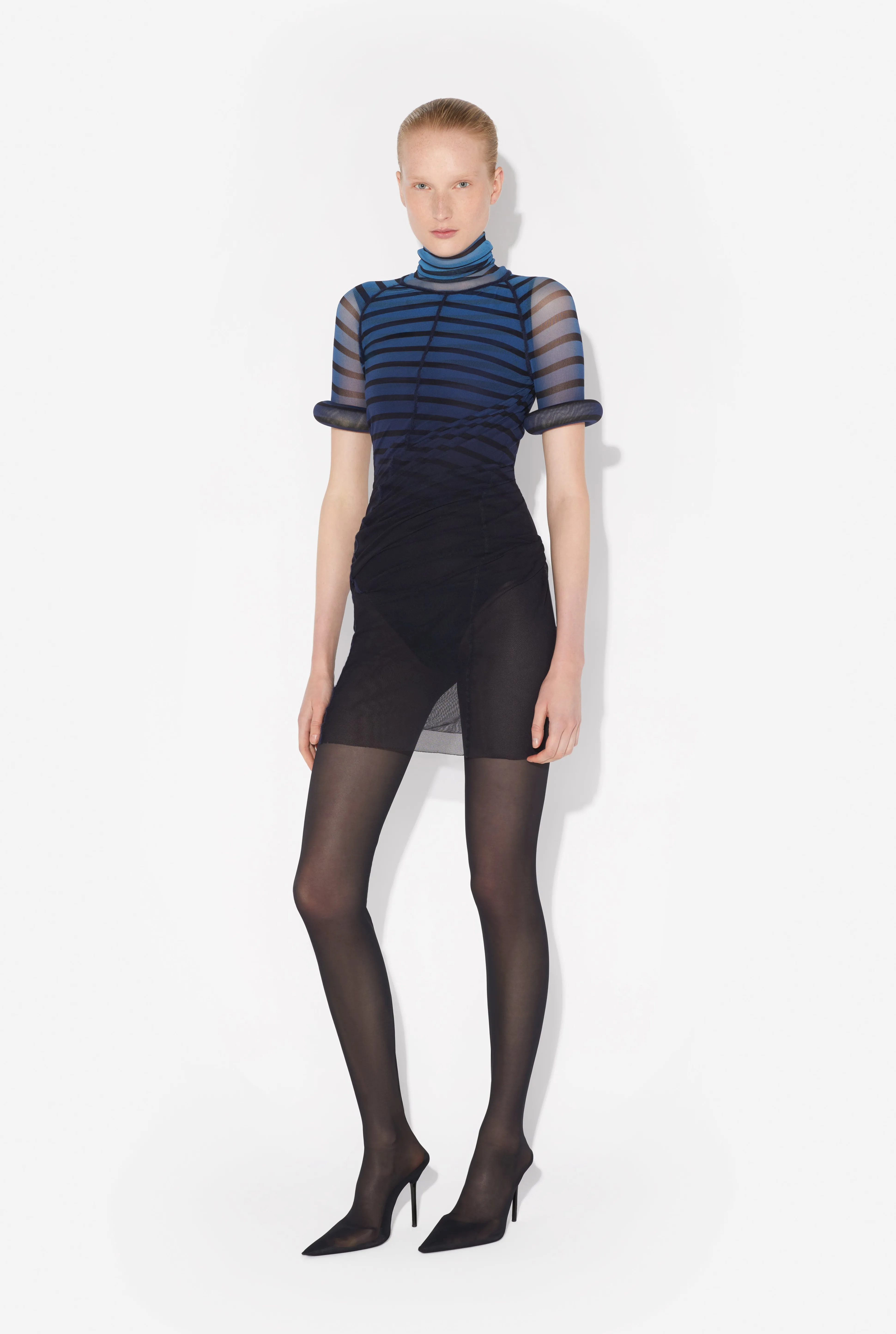 Jean Paul Gaultier The Short 3D Striped Dress> Prints | Dresses And Skirts