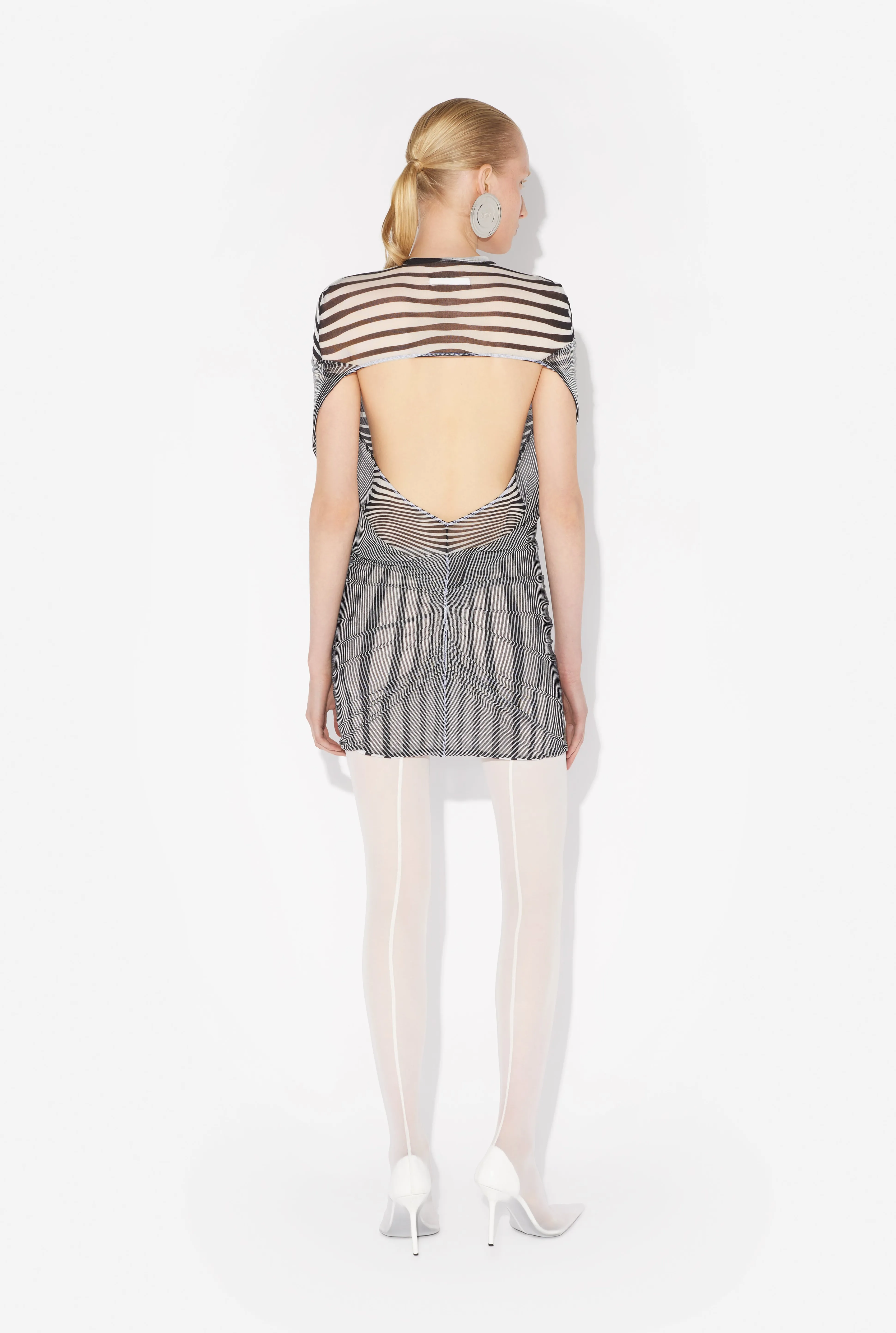 Jean Paul Gaultier The Short Draped Body Morphing Dress> Prints | Dresses And Skirts