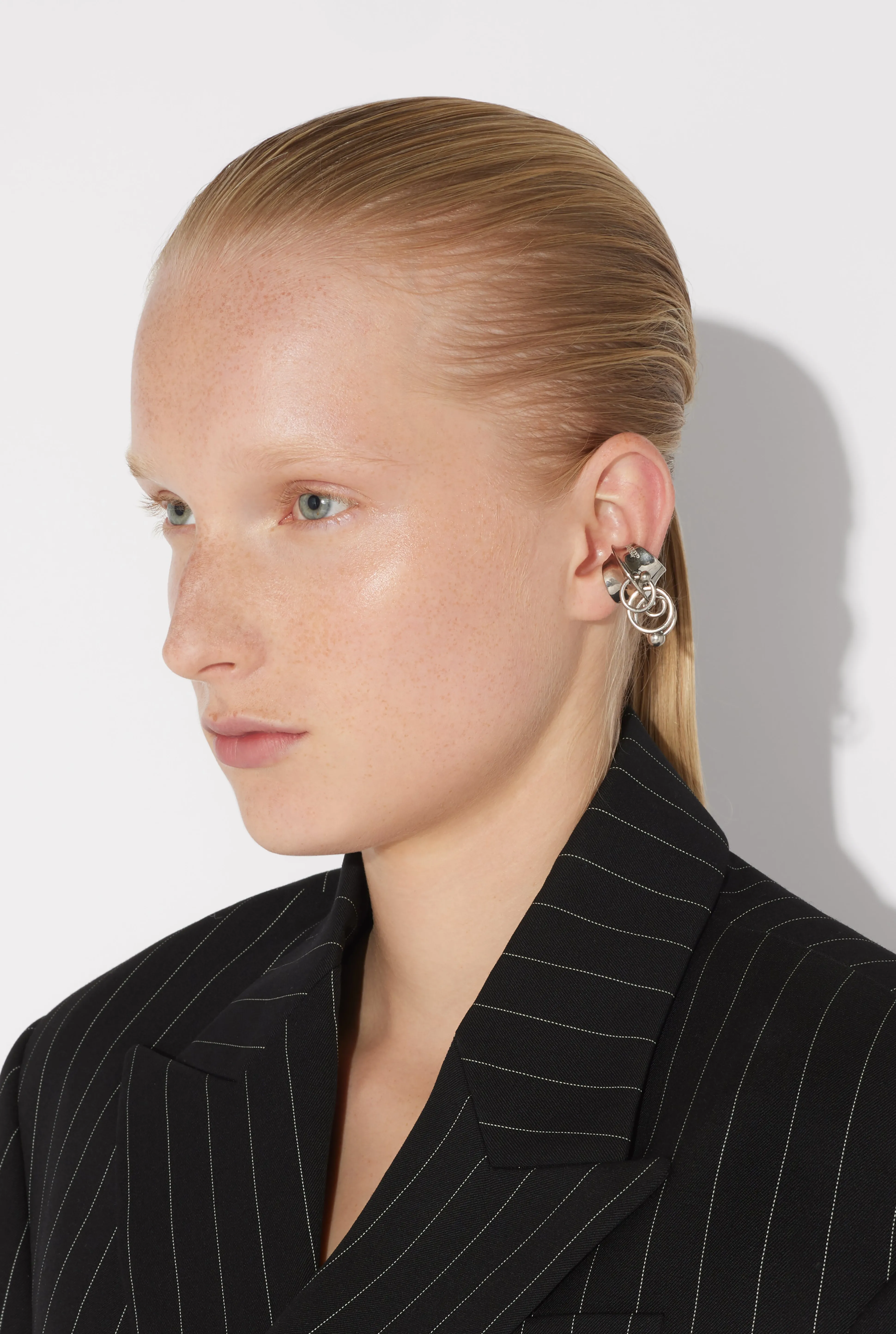 Jean Paul Gaultier The -Toned Multi-Piercing Ear Cuff> Jewelry | Spring 25