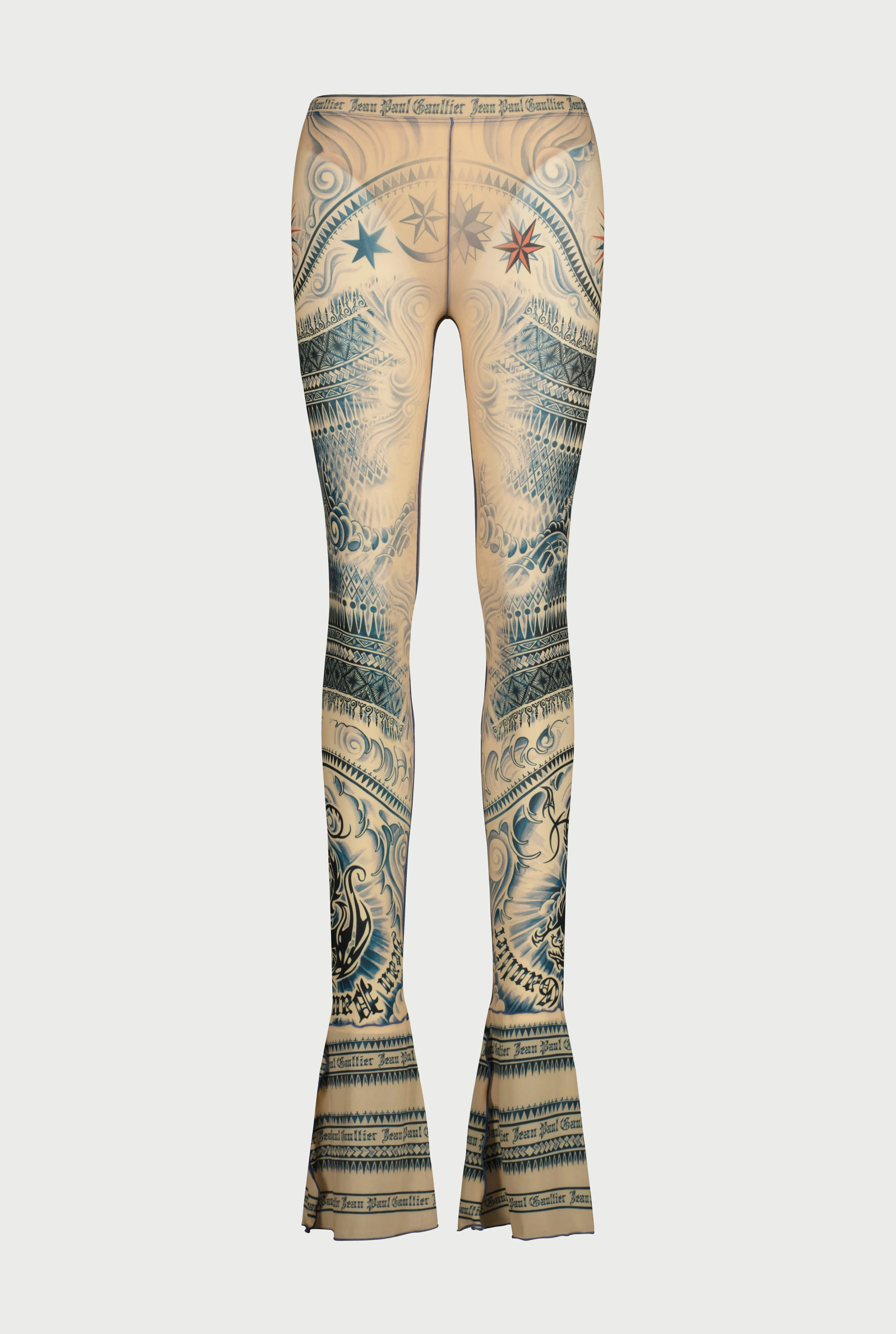 Jean Paul Gaultier The Sun Tattoo Pants> Iconic Prints