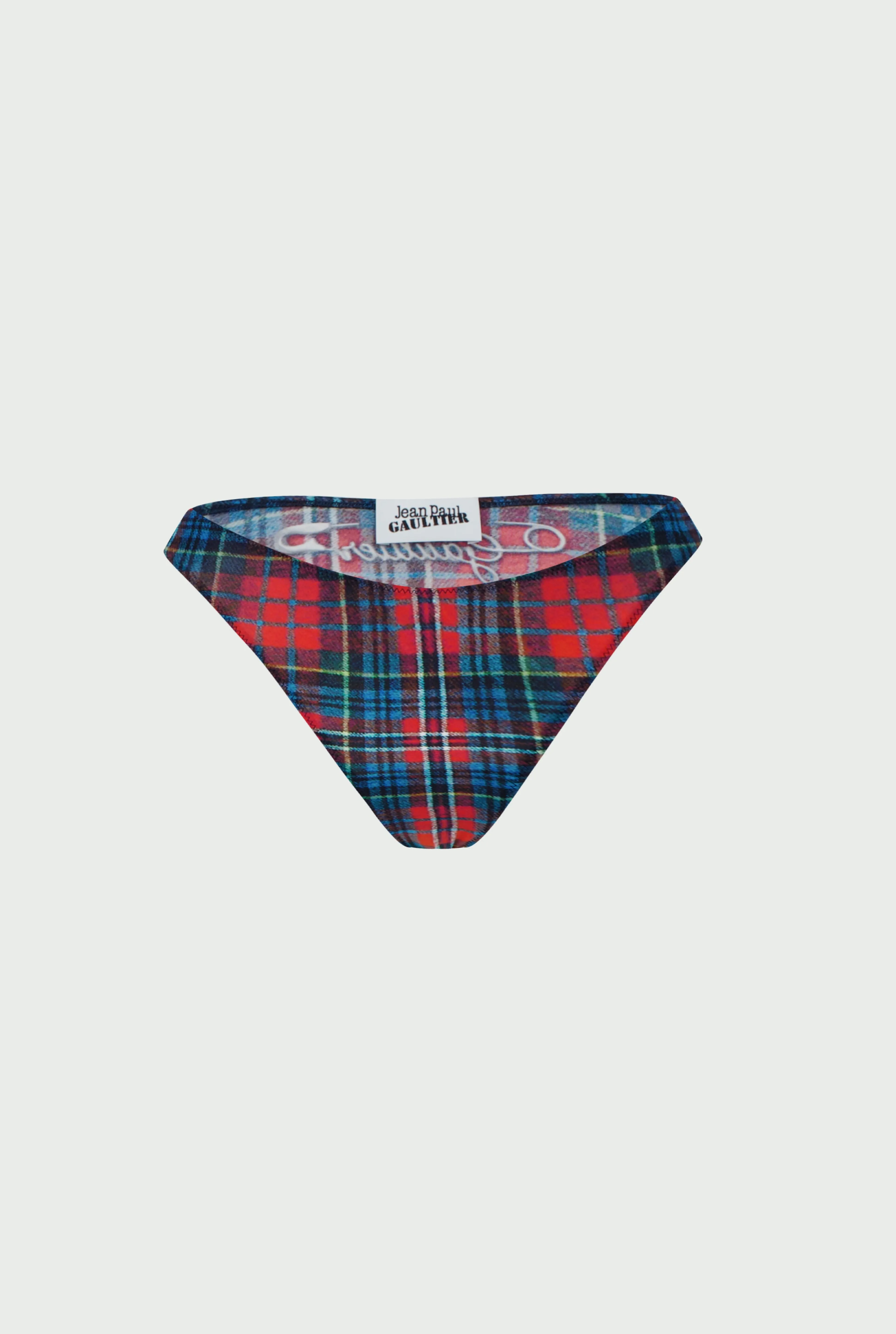 Jean Paul Gaultier The Tartan Bikini Bottom> Iconic Prints