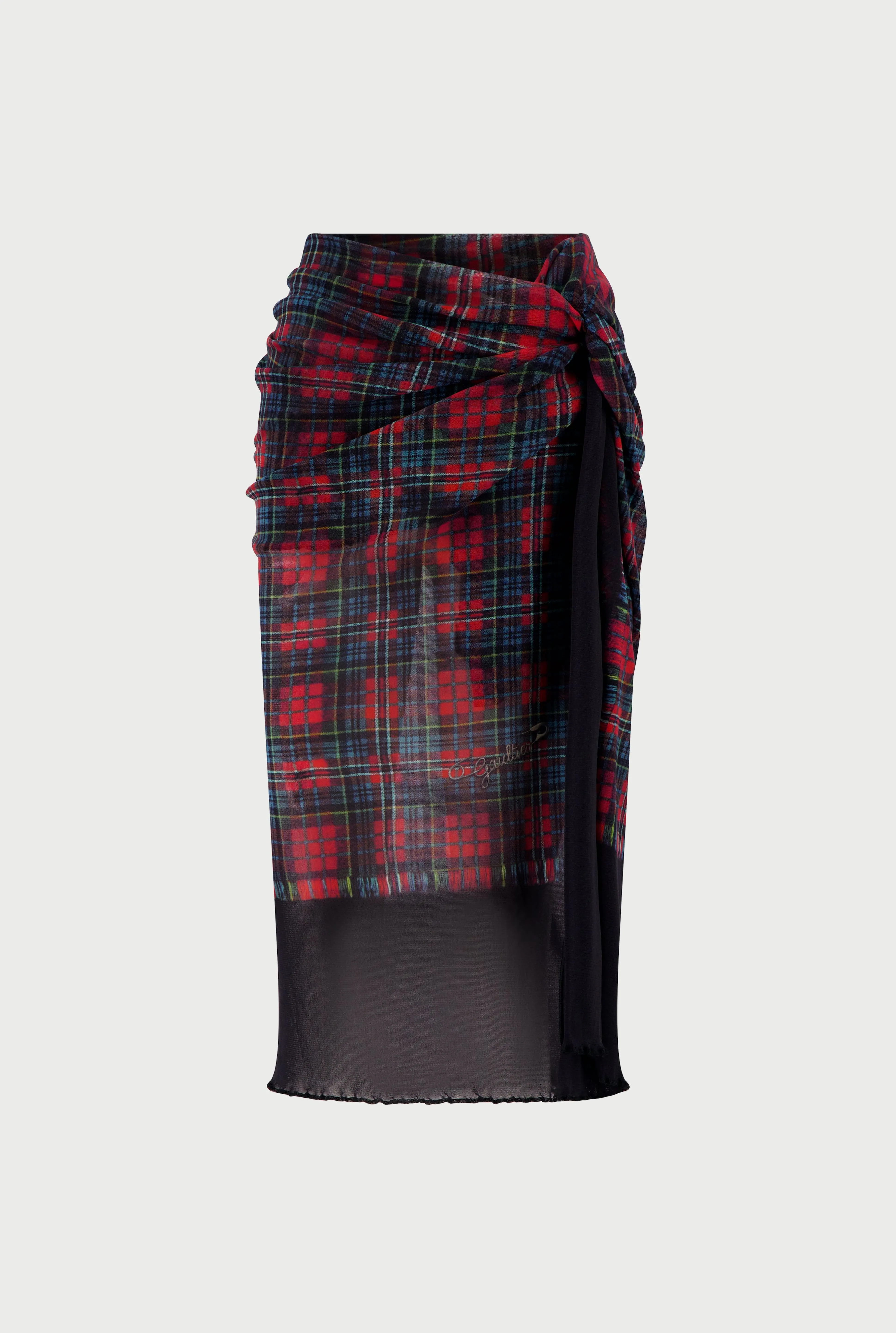 Jean Paul Gaultier The Tartan Sarong> Iconic Prints