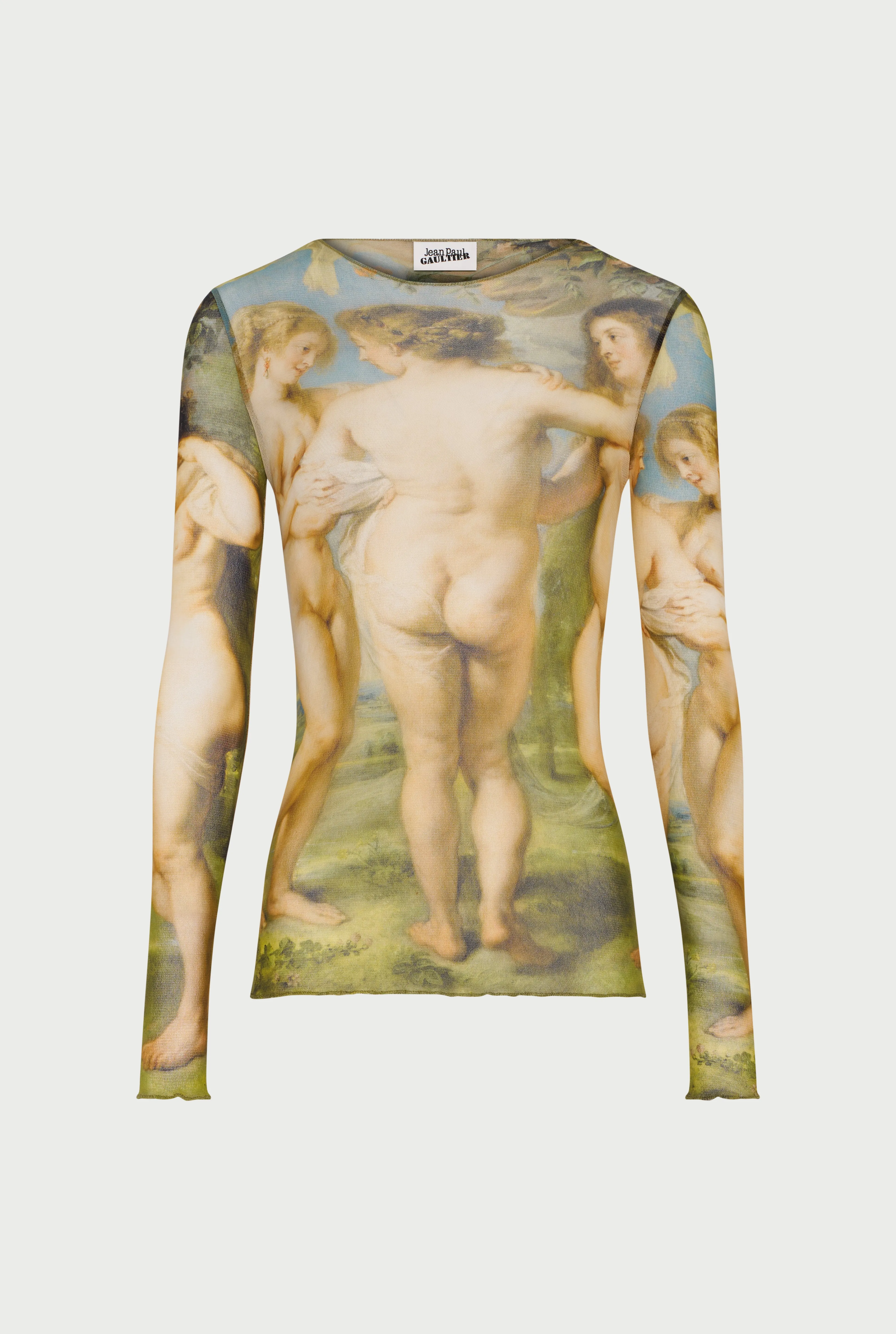 Jean Paul Gaultier The Three Graces Top> Iconic Prints