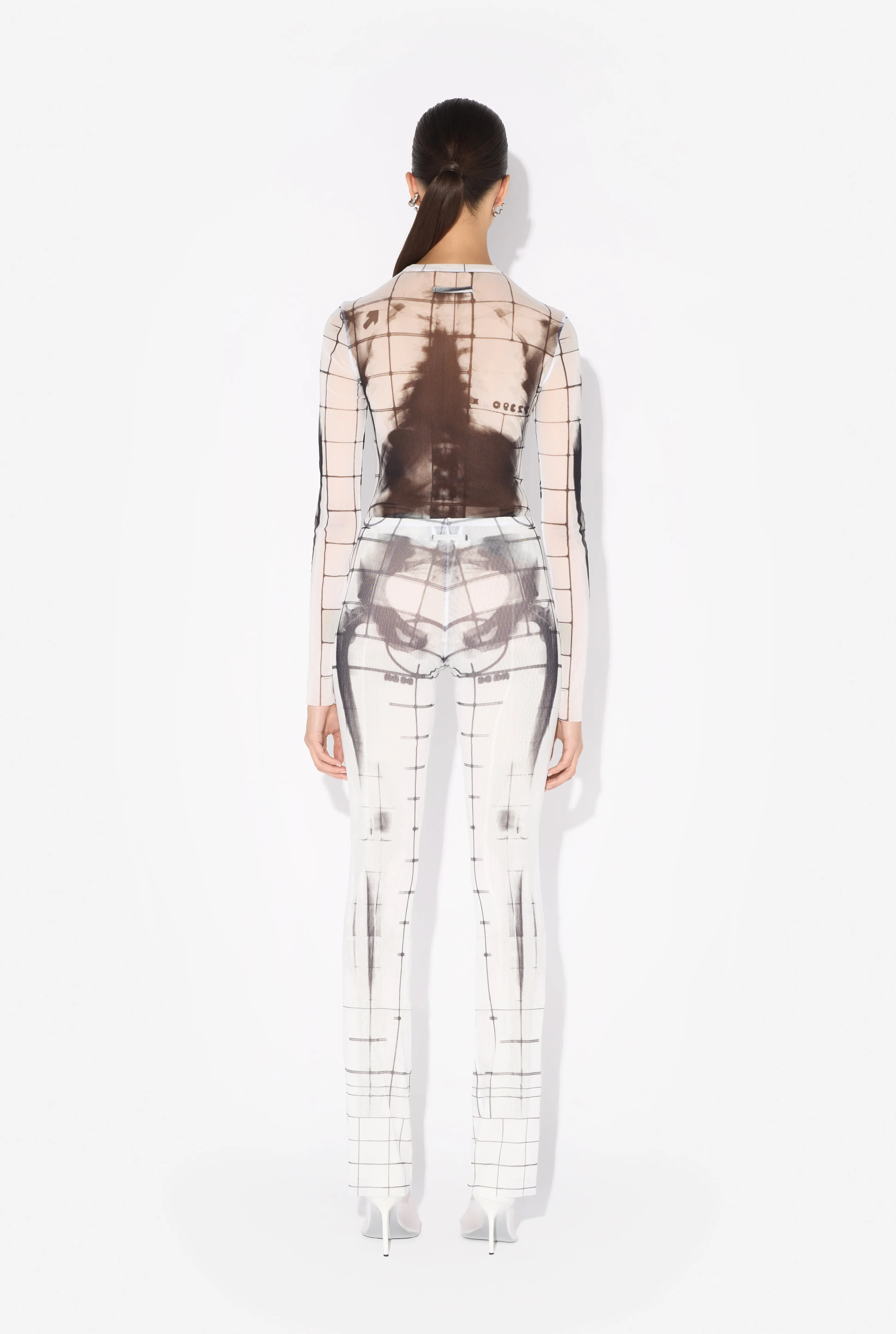 Jean Paul Gaultier The White Squeletor Pants> Prints | Trousers